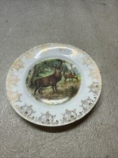Vintage Deer Plate Stag & Doe