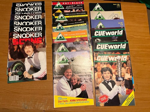 Vintage snooker magazine - snooker,