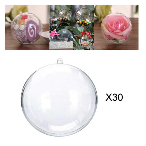 Pieces transparent ball - 30,