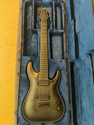 Schecter km7 mk1 trans black - schecter,