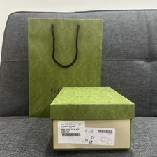 Authentic Green Gucci Gift Box & Shopping Bag wit Tissue Paper