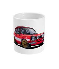 Ford Escort Rally Car Ceramic