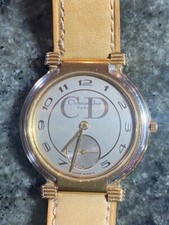 CHRISTIAN DIOR Lady's or Gent's Watch. c1980 vintage and stylish.GREAT CONDITION