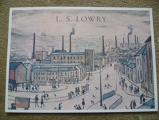L S Lowry Exhibition Invite