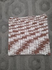 Hand Knitted Super Soft Baby Pom Pom Blanket 