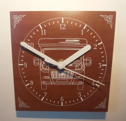 Dethleffs motorhome clock - dethleffs,