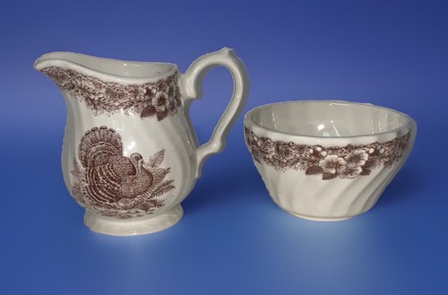 Thanksgiving creamer sugar - creamer, &