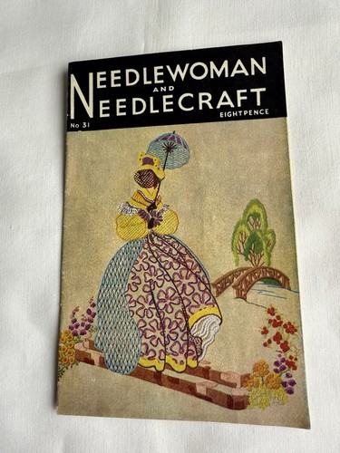 Vintage needlewoman - needlewoman, &