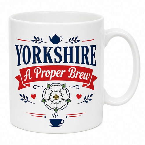 Yorkshire tea mug personalised - tea,