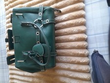 Ladles Green Leather Luella Handbag
