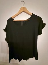 Select black short sleeve top