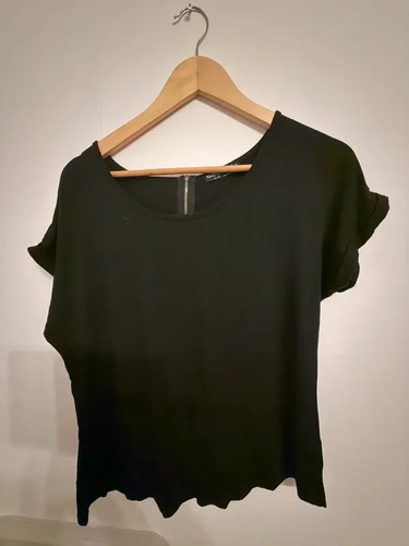 Select black short - sleeve, top