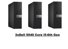 Job Lot 3 x Dell OptiPlex 5040