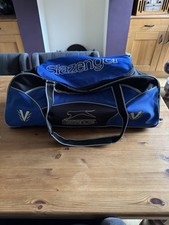 Slazenger V Series Cricket Bag Blue Black Used Good Condition Rare vintage 