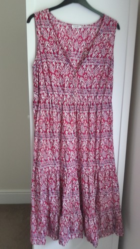 Sleeveless cotton dress size18 - dress,