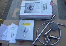 *3 MONTHS OLD* AQUALISA QZE10501 QUARTZ ELECTRIC 10.5KW CHROME