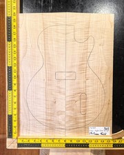 Flame Maple Guitar Making Carve Top Set Luthier Wood for Les Paul PRS style