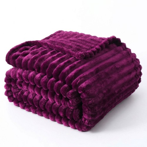 Chunky cord ribbed throwover - chunky,