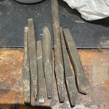 Job Lot Seven Metal Vintage Punches Various Sizes Shapes & Sizes