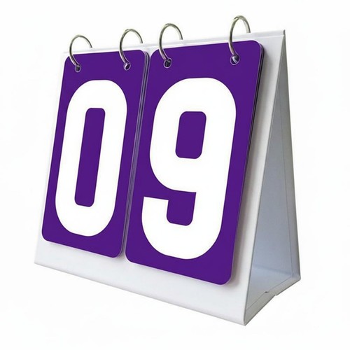 Manual flip scoreboard large - manual,