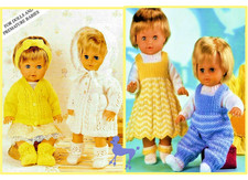 KNITTING PATTERN Dolls baby