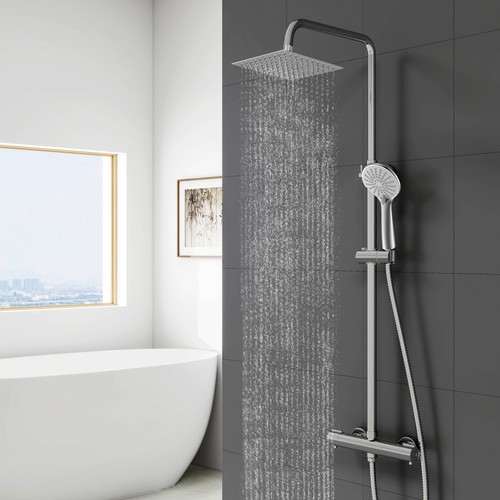Thermostatic exposed shower - thermostatic,