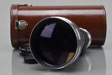 Voigtlander Bessamatic 350mm F5.6 Super Dynarex Telephoto Lens with Hood, & Case
