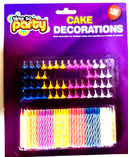 152pc cake decoration - 152pc,