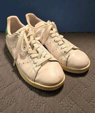 Adidas Stan Smith Mens Shoes Size 6.5 White Green APC 011001 Retro Old School 