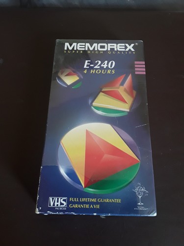 Memorex 240 hour vhs video - e-240,