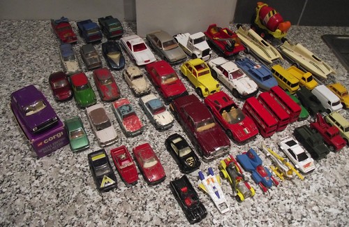 Vintage corgi large lot - large, jeep