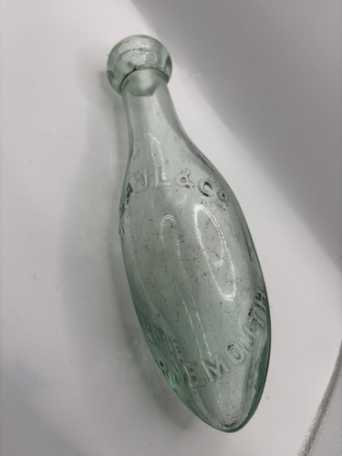 Vintage torpedo bottle beach - torpedo,