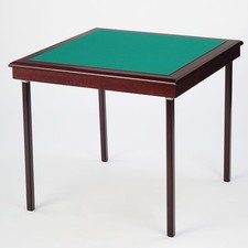 Folding bridge card table - folding,