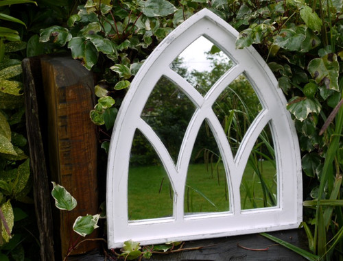 White gothic arch - arch, garden
