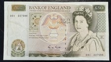 Old Fifty £50 Pound Note