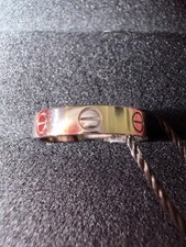 cartier love ring white gold