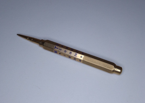 Antique 9ct gold - 9ct, propelling