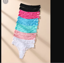 2 pack Lace  Thongs Ladies &