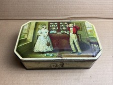 VINTAGE JACOB & CO  ASSORTED BISCUIT TIN Prudence Original Label Underneath