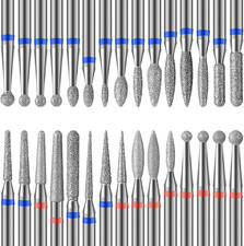 Homeet 30Pcs Diamond Nail