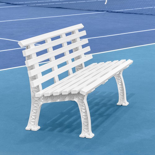 Vermont tennis court bench - vermont,