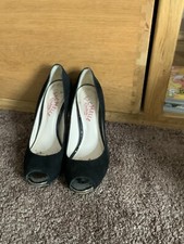 Ladies Sachelle Black Shoes