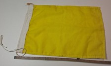 Vintage Yellow Yachting Signal