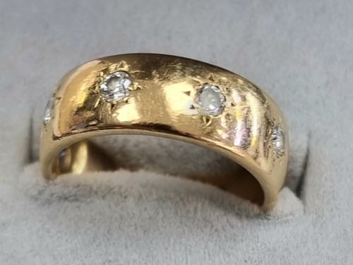 22ct gold ring - gold, with