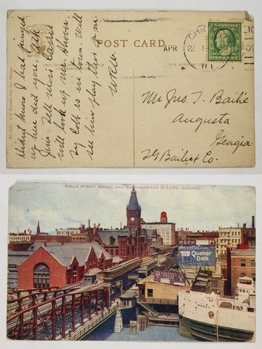1909 chicago wells street - 1909,