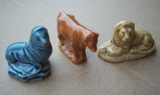 3 Wade Whimsies  ~ Lion ~ Cow