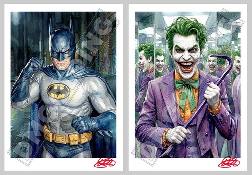 Batman giclée fine art - giclÉe,