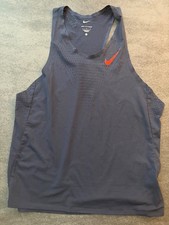 Nike aeroswift running singlet - L
