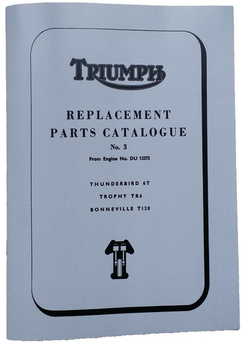 Triumph bonneville parts - parts, book