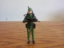 Vintage Palitoy Action Force Z-Force Radio Operator figure with accessories.
